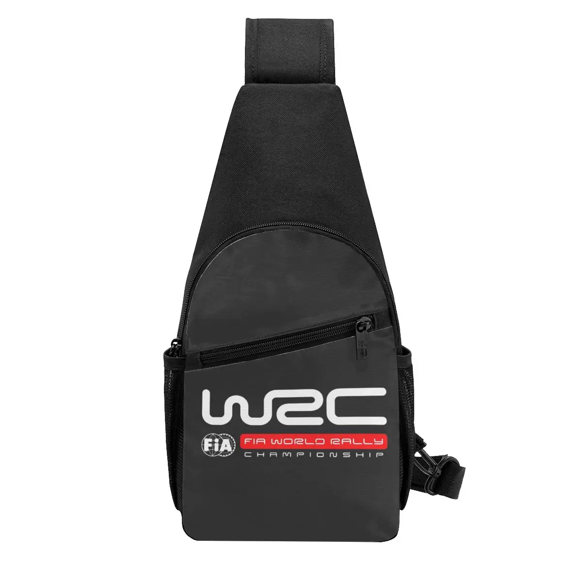 World Rally Championship WRC Chest Bag Men Sling Crossbody Backpack Chest Bag Traveling Hiking Daypack Shoulder Bag