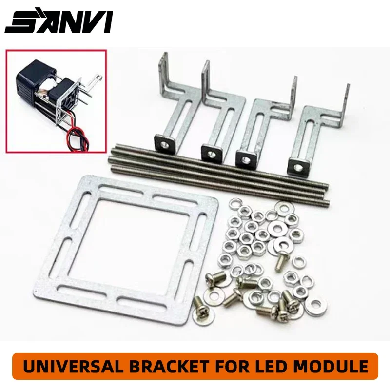 SANVI 1 Set Universal Fitting Braket Frame for Led Module Easy Installation Plug And Play Car Motorcycle Retrofit Auto Parts