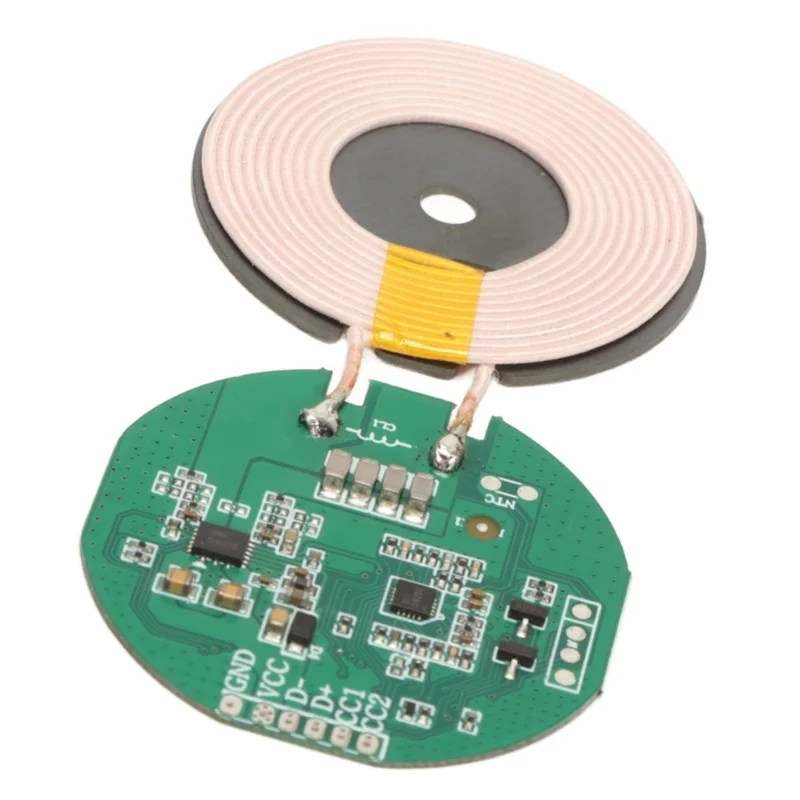 Wireless Charging Module Magnetic Wireless Charger Module 15W PCBA Circuit Board Wireless Charging Coil 5-12V