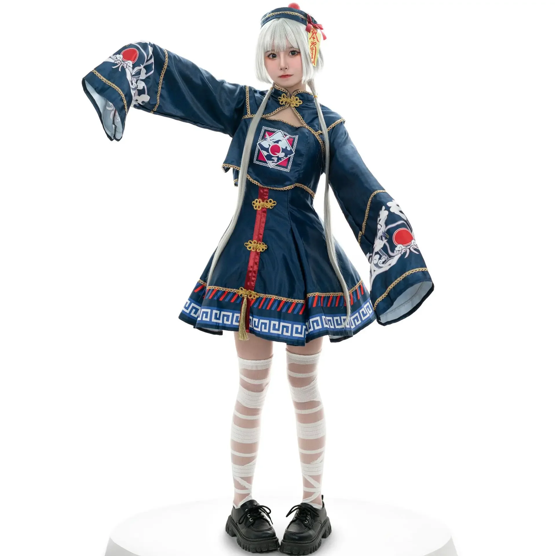 

Anime Cosplay Halloween Costume Devil Ghost Zombie Makeup Dance Party Dress up Attire for Men Women Kids