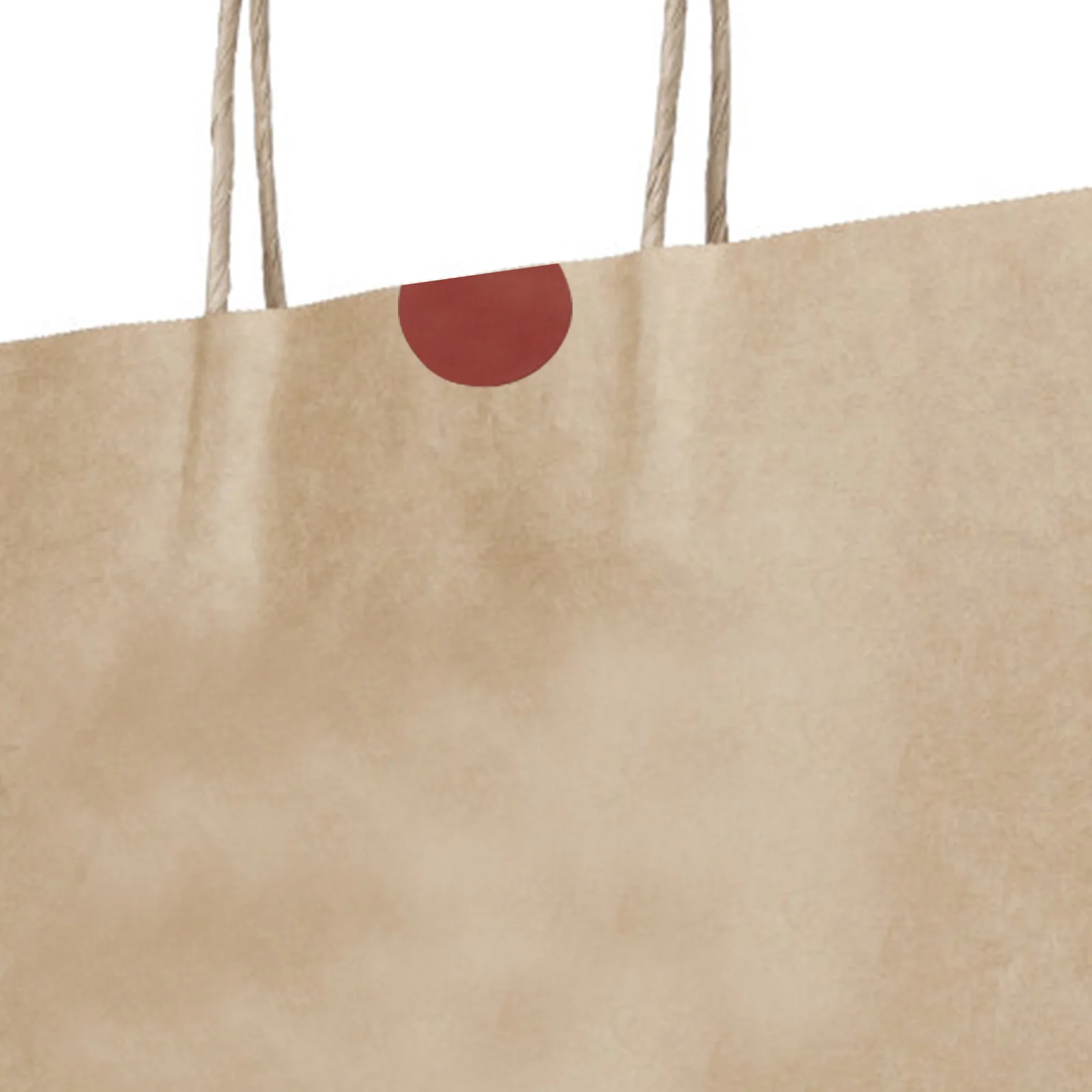 12 Sheets Earth Color Round Stickers Dot Circle Labels Portable Envelop Scrapbook Paper Multi-function Envelope Accessory