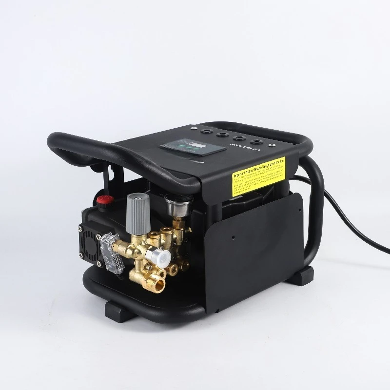 Permanent magnet variable frequency high pressure cleaning machine crankshaft pump copper motor large flow