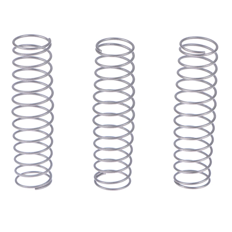 3Pcs Metal Wear-resistant Practical Trumpet Springs High Strength Shock Spring Instrument Repair Parts Woodwind Horn Spring