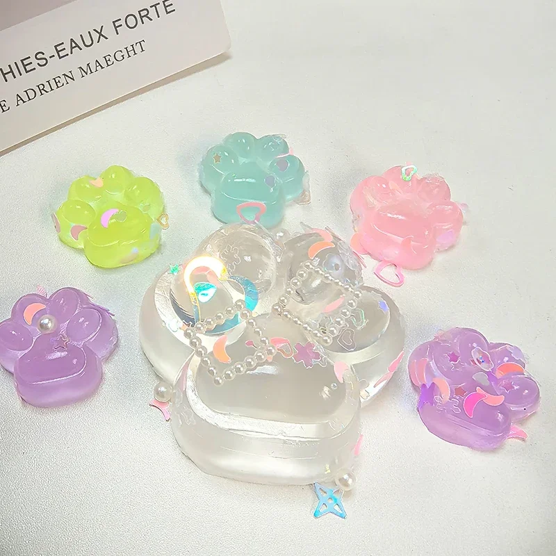 مضيئة القط باو الهامستر اسفنجي ضغط لعبة الإجهاد الإغاثة حفلة ضد الإجهاد ارتفاع لعب للكبار الاطفال تمتد لعبة الضغط