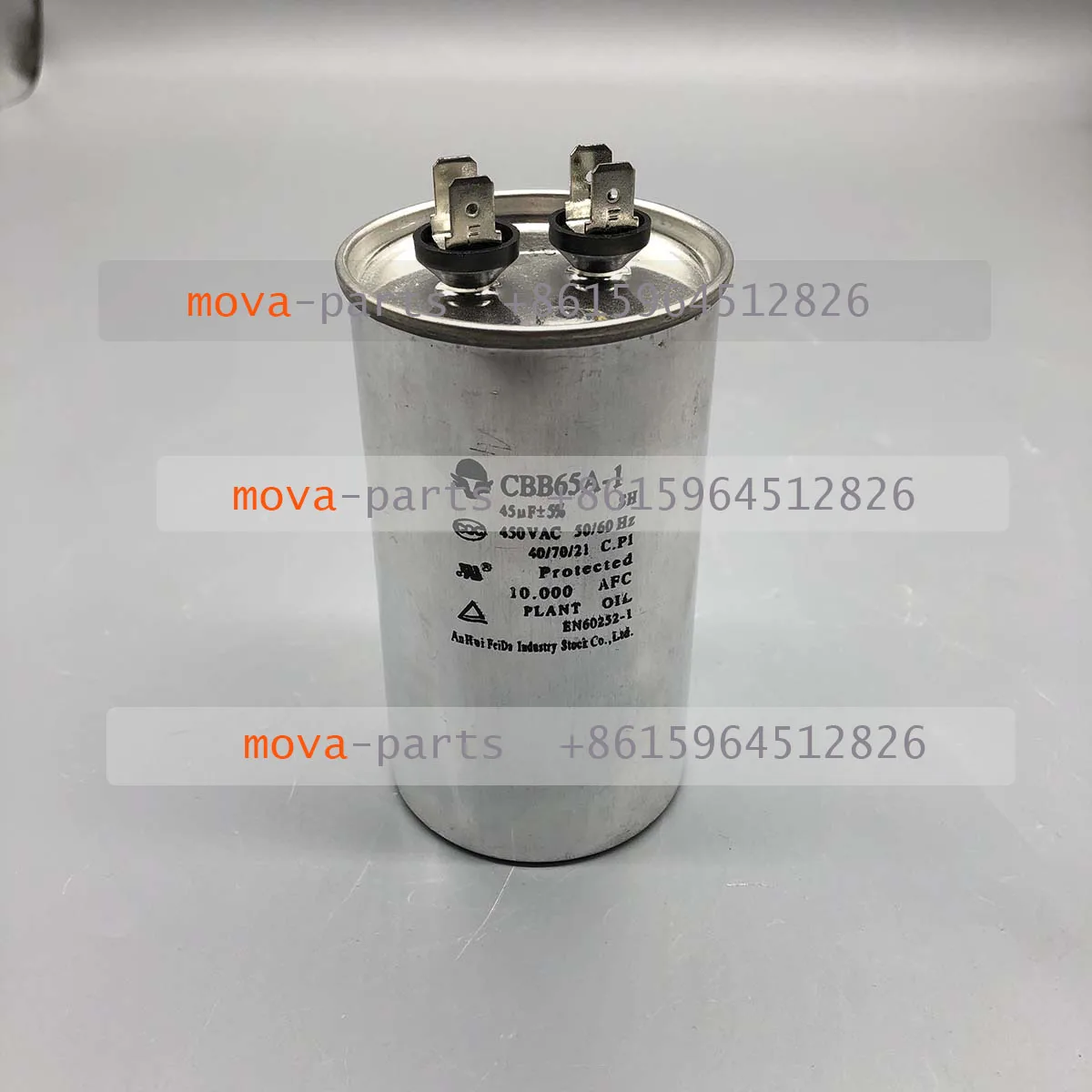 Запасные части для льдогенератора, 45 мкФ, 450 В переменного тока, 50/60 Гц, CBB65A-1, конденсатор