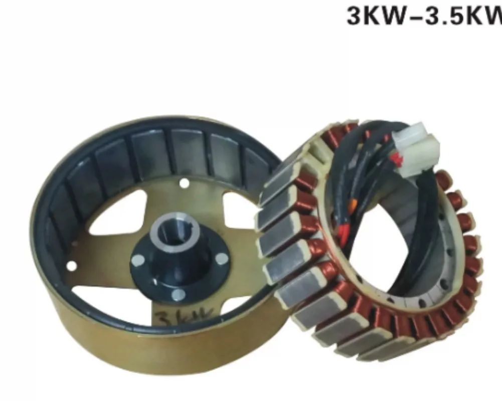 Portable Silent Power Unit 3.5KW 5KW All Copper Rotor Stator Conversion Core Component