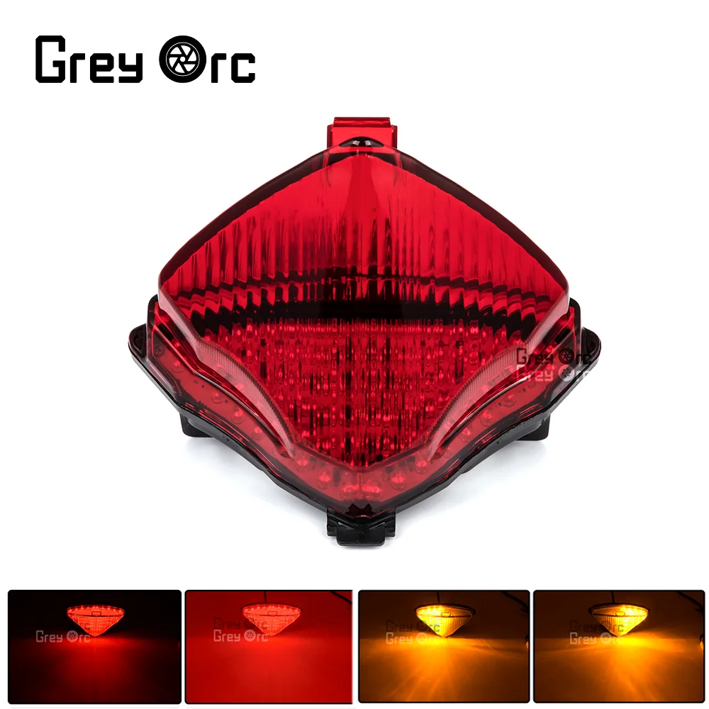 

For Yamaha YZF-R1 YZF R1 2004 2005 2006 Motorcycle LED Rear Tail Light Brake Turn Signals Integrated Light Motobike Accessories