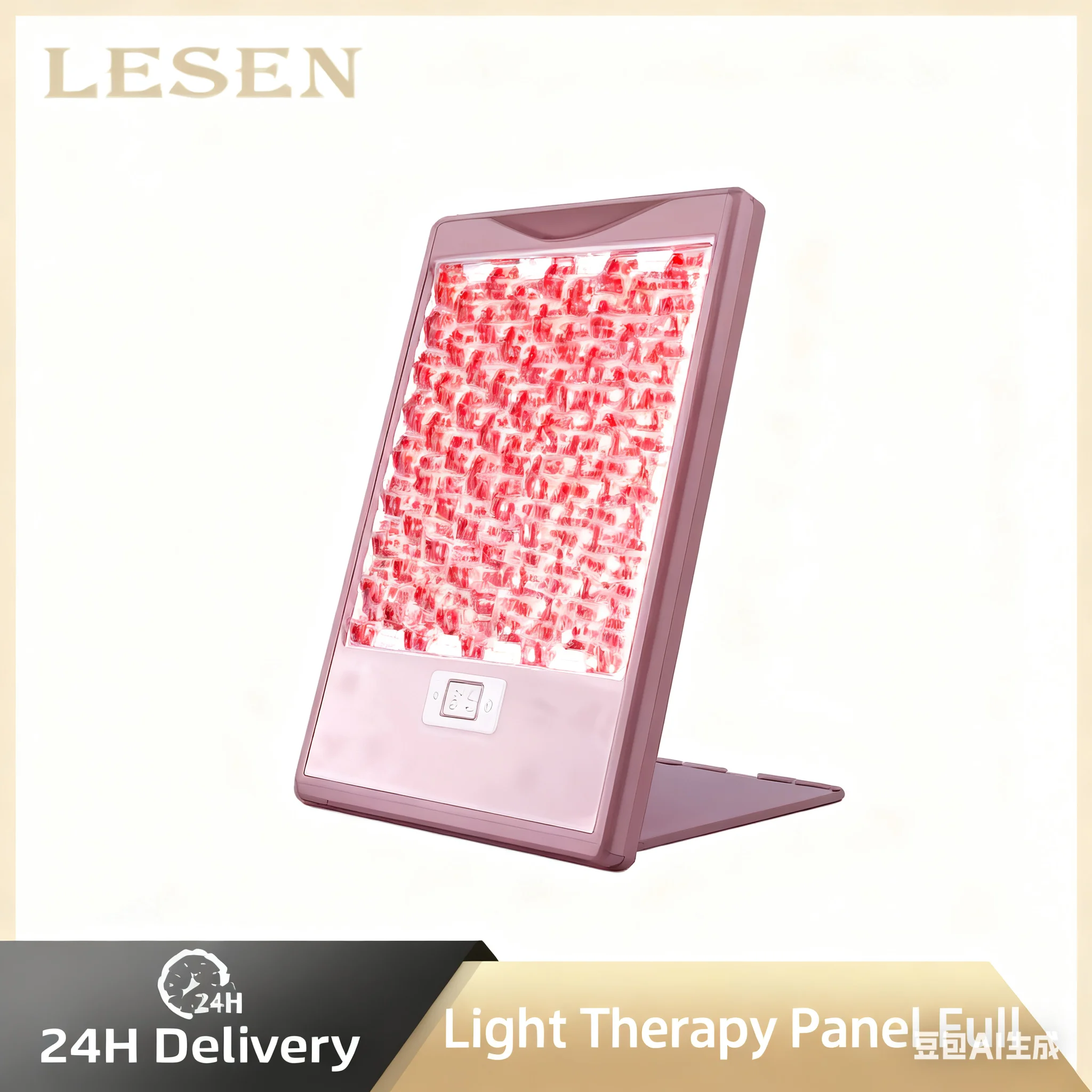

LESEN LED Light Therapy Panel Full Infrared Device Face Panel Lamps Skin Rejuvenation Therapy Lamp for Anti-Aging Pain Relief