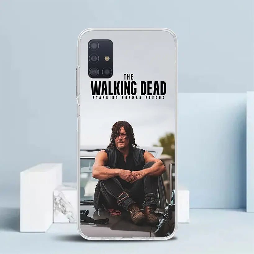 The Walking Dead Daryl Dixon Phone Case For Samsung Galaxy A51 A50S A41 A40 A31 A30S A21S A20S A20E A11 A10S A71 A70 A6 A7 A8 A9