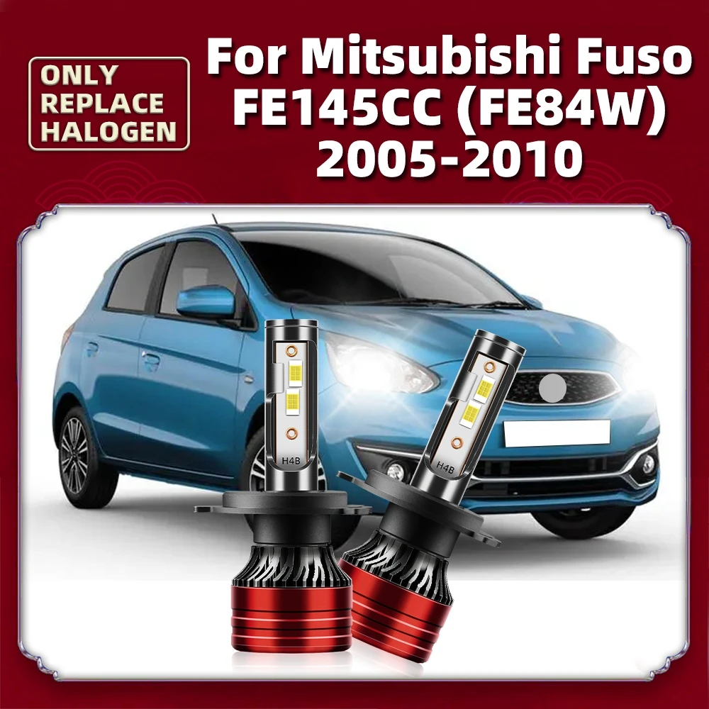 

H4 LED Car Headlight 120W CSP 12V Vehicle Lamp White Bulb Auto For Mitsubishi Fuso FE145CC (FE84W) 2005 2006 2007 2008 2009 2010