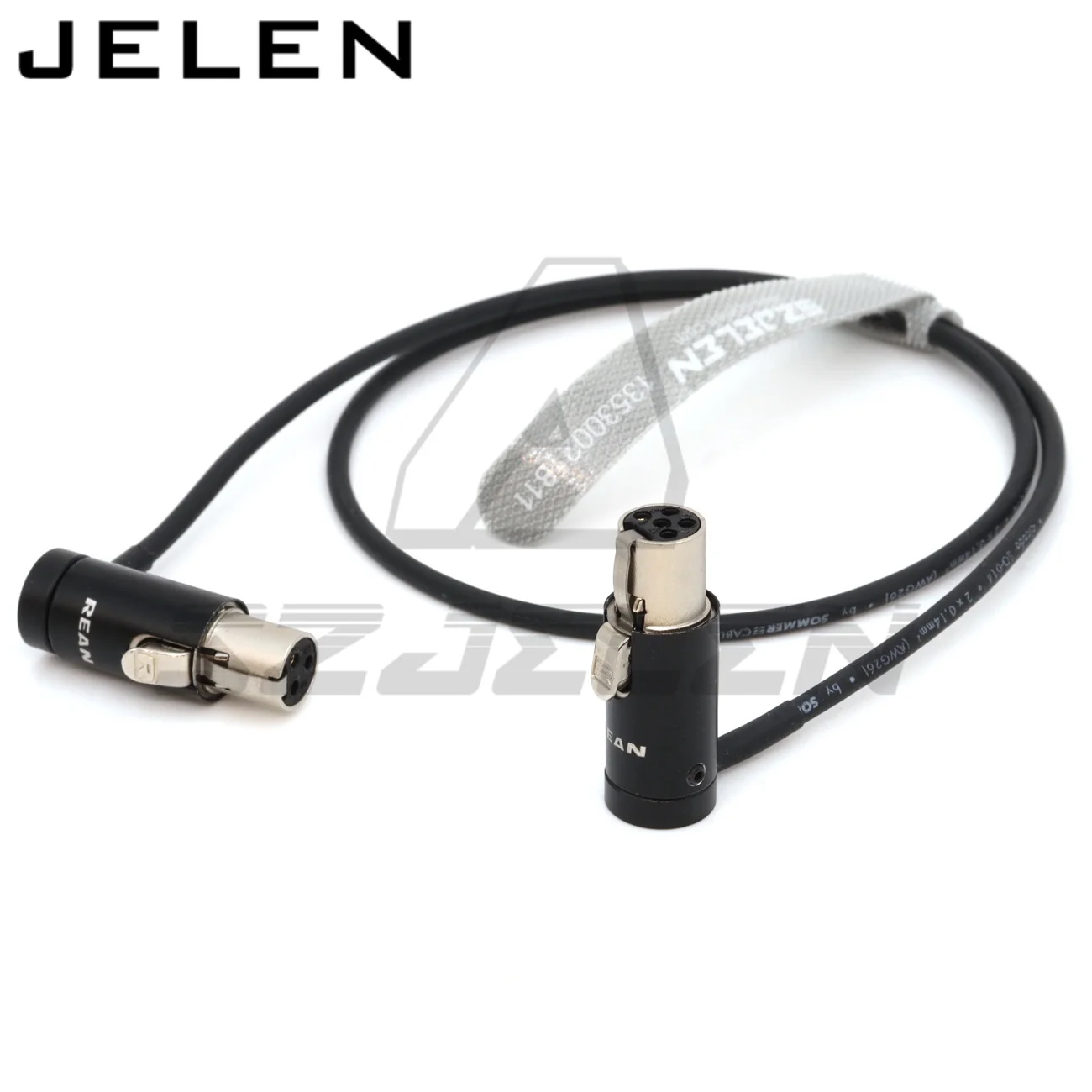 Low-Profile TA5F to TA3F Sommer Audio Cable For Lectrosonics Receiver to Sound Devices
