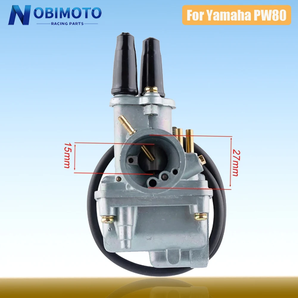 Motorcycle Carburetor For Yamaha PW80 Yzinger 80 1983-2012 BW80 1986-1990 For Jianshe PY80 CY80 Minibike Dirt Bike 21W141010100