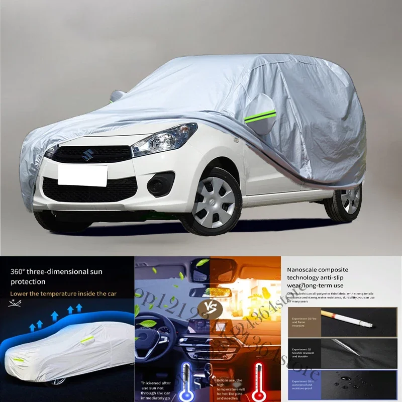 

For Suzuki Alto Auto Anti snow Anti dust Anti-uv Anti peeling paint And Anti Rainwater 210t car cover Car cover protection