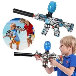 Kids Splatter Ball Water Gel Beads Toy Guns Electric Gun Toys Firing Hydrogel Water Ball Guns Children Sports Toys