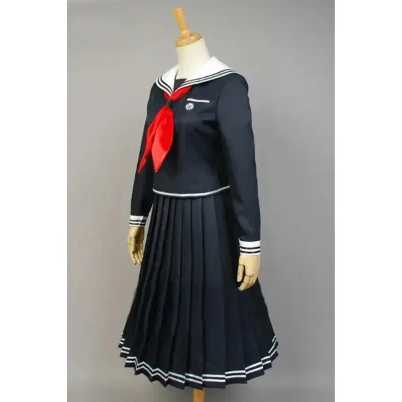 FC6Anime Danganronpa Dangan-Ronpa 2 Toko Fukawa Cosplay Costume School Uniform Halloween Party costumes Dangan-Ronpa Cosplay@FC8