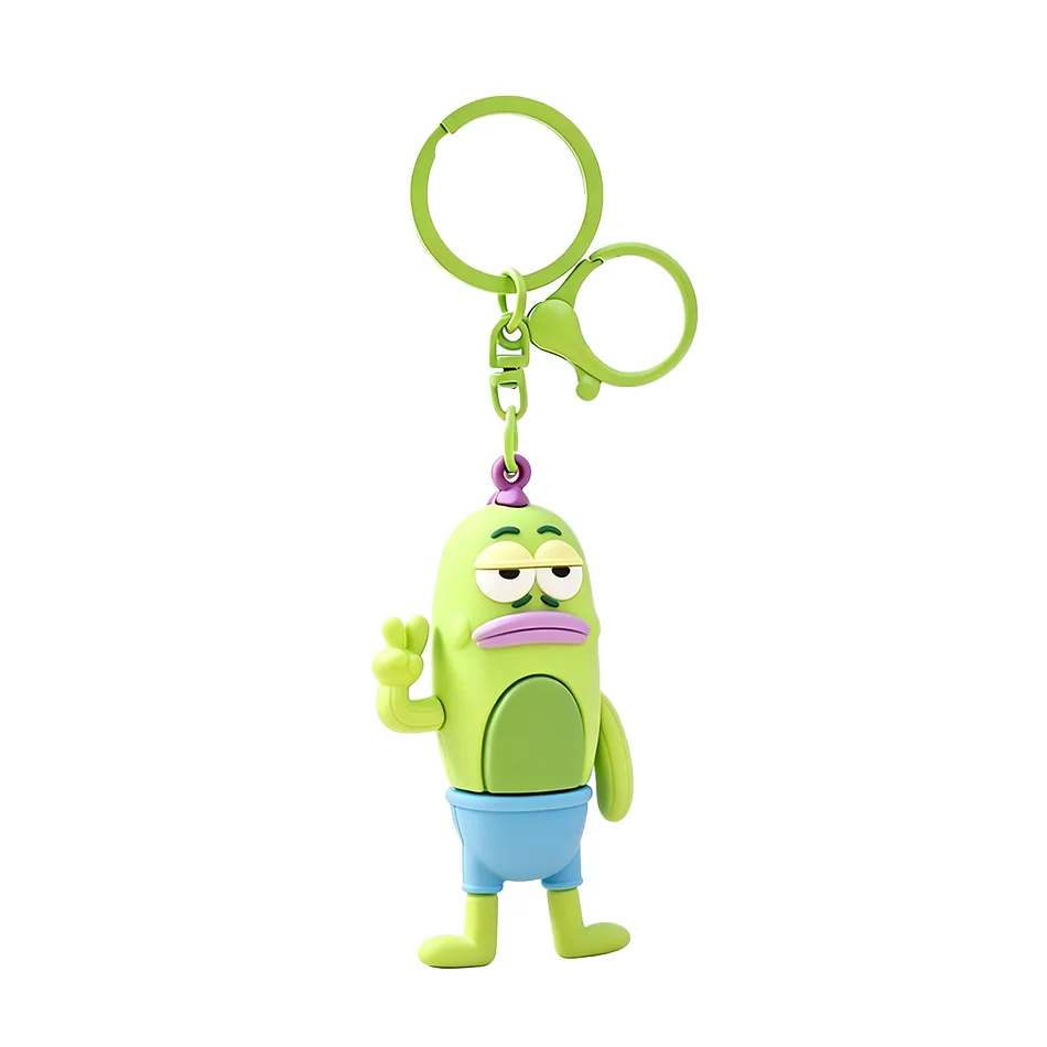 Creative Biqibao Ugly Fish Keychain Biyeyu Series Pendant Car Bag Hanging Decoration Festival Small Gift Wholesale for Girl Toys view 4