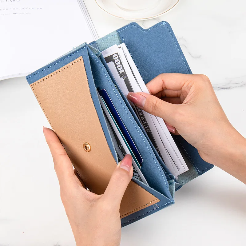 2022 New Fashion Women Wallets Leather Hasp Wallet Women's Long Design Purse Clutch Women Lady Wallet Phone Pocket Cartera Mujer