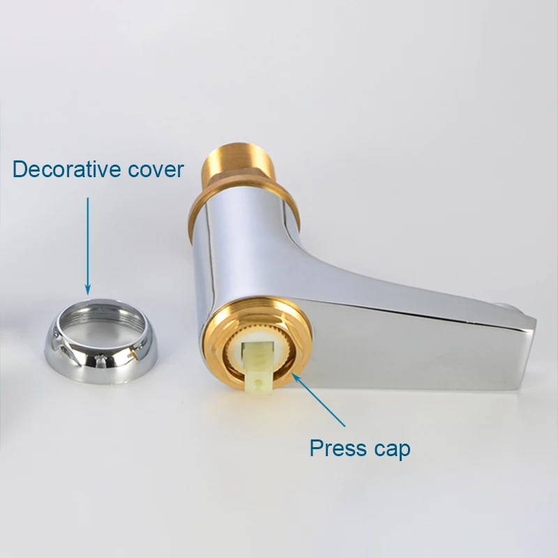 Kitchen basin faucet accessories shower fixed cap copper cover bowl installation and maintenance 35/40/45mm valve core gland cap