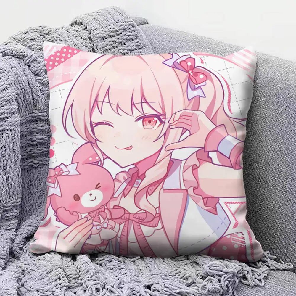 Akiyama Mizuki Cute Anime Boy Amia Pillow Covers, Home Sofa Cushion Covers and Aecorative Custom