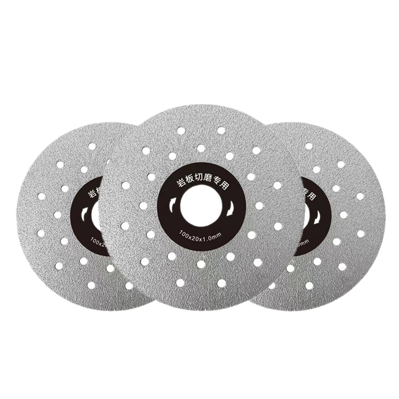 

1PC Porous Widened Rock Slabs Cutting Disc 100mm Slate Flat Grinding Cutting Blade 3.93 Inch Cutting Blade For Stone Ceramic