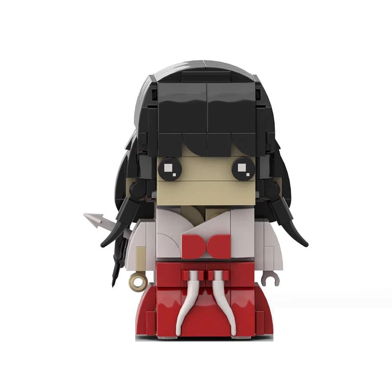 MOC Hot Anime Character Building Block Model Inuyasha's Kikyo's Sesshoumaru-ed Anime Character Model Peripherals Toy Gift