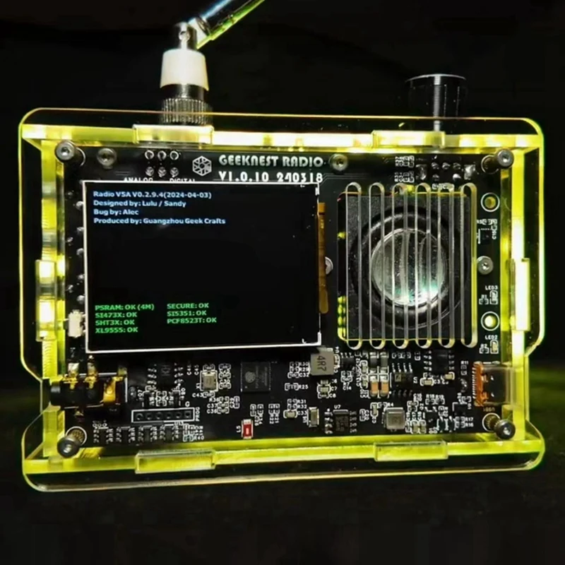 Kit de Radio de banda completa V5A, receptor de Radio de banda completa, FM, AM, MW, SW, SSB, LSB, USB, bricolaje