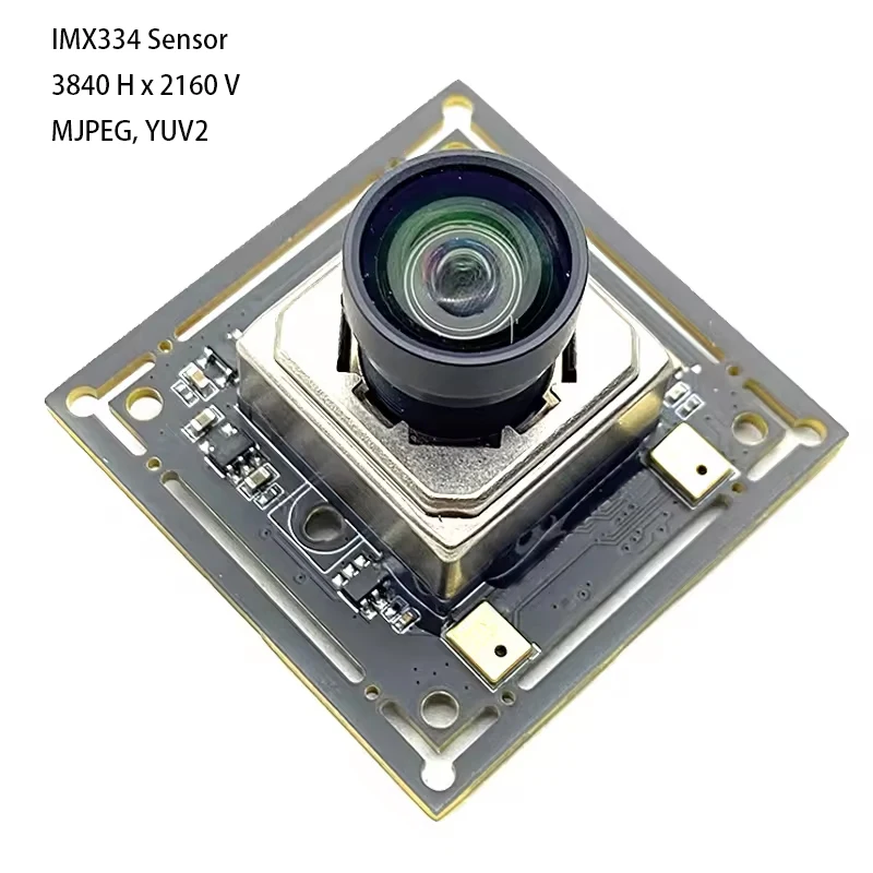 

3840x2160 4K HD IMX334 сенсорный USB-модуль камеры Autofoucs высокоскоростной USB2.0 с цифровым микрофоном UVC без привода