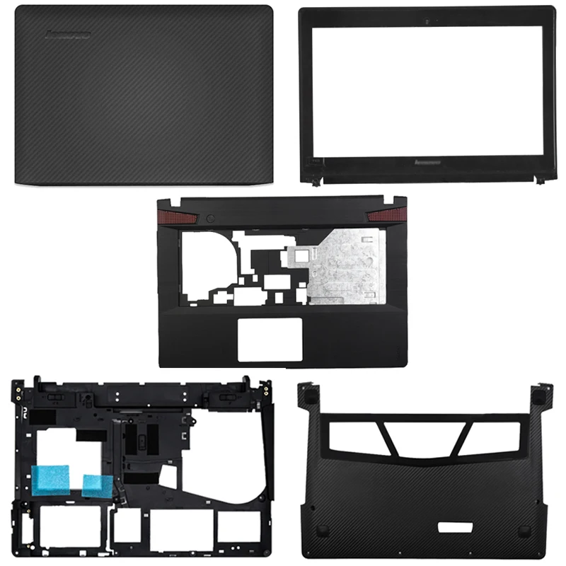 

New Laptop LCD Back Cover For Lenovo Y400 Y410P Y430P Y400N Front Bezel Palmrest Bottom Top Upper Case A B C D E Cover Black