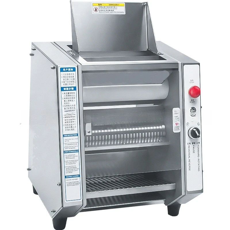 Máquina de perlas de té de la leche, máquina redonda automática de polvo de perlas, máquina redonda de taro