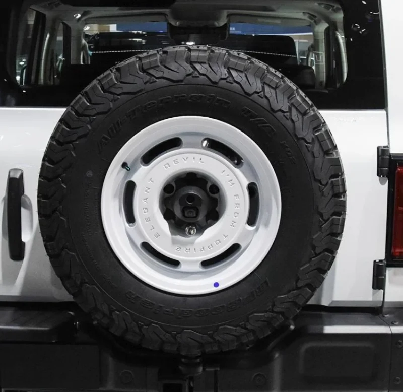 For GWM Tank 300 Special ABS Spare Tire Mounted Camera Lens Protector Shockproof Anti-Dent Offroad Exterior Upgrade Trim