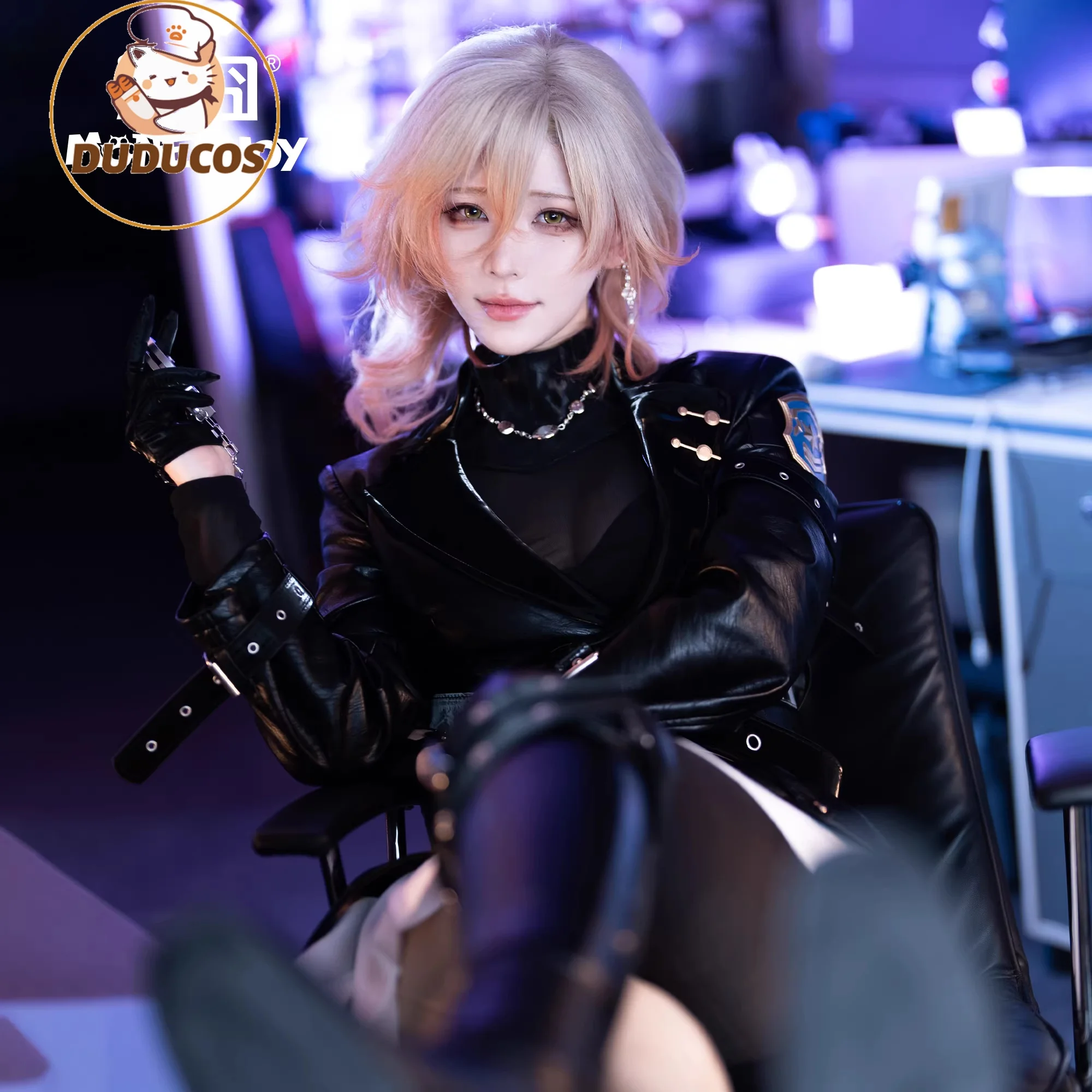 Disfraces de Cosplay de Kuchiba de Honkai Star Rail, Uniformes Sexys para Mujer, Falda Negra, Juego de Rol, Peluca de Halloween, Nueva Ropa Expo