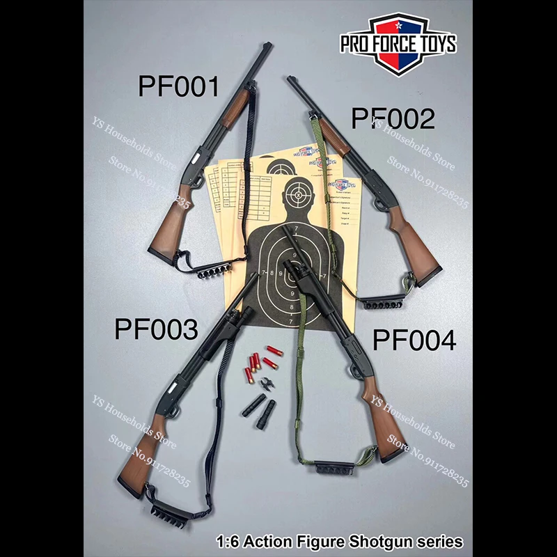 Proforce toys PF001-PF008 8 Arten 1/6 Maßstab Mini statische Waffe Modell Pistole Spielzeug Szene Zubehör für 12 "Figur Dekoration