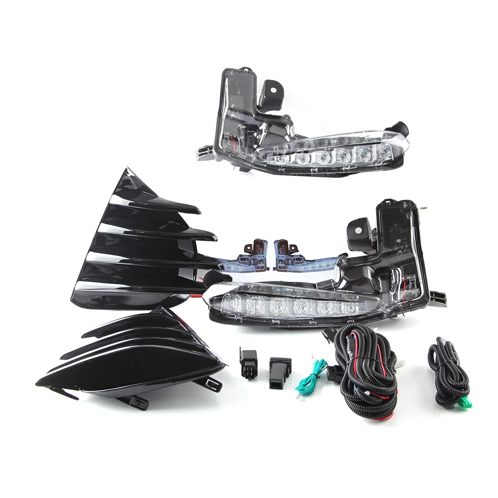 

Fog Light Front Bumper Lamp Day Driving Fog Lamp Daytime Running Light for Toyota Corolla SE 2017 2018