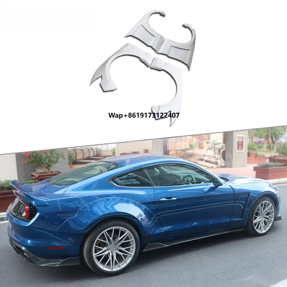 

Fiber Glass Unpainted Front Rear Wide Body Kits Fender Wheel Cover for Coupe Convertible 2 Door 2018 up Car Styling