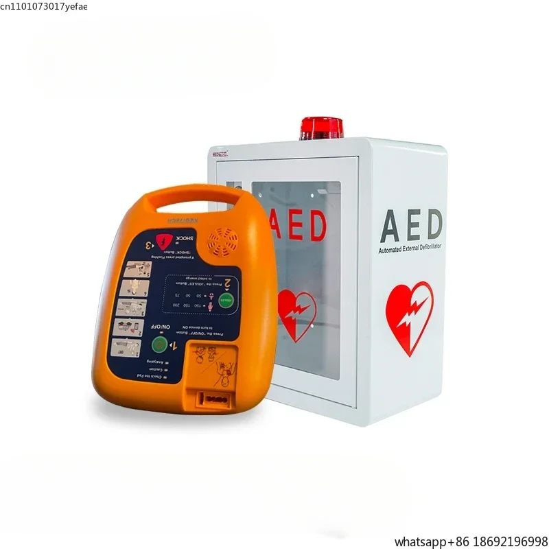 Automatic External Defibrillator Emergency Cabinet Cardiac Defibrillator Wall Mounted Outer Box AED Storage AED Alarm Box