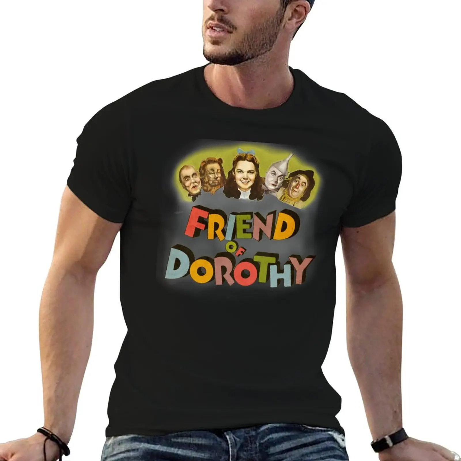 

Friend of Dorothy T-Shirt cotton t shirt pack graphic t shirts for man T-Shirt