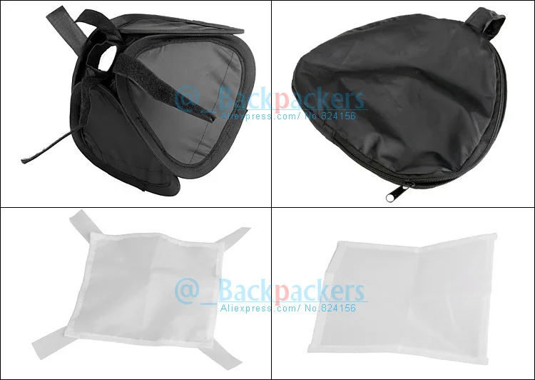 5 шт. универсальный диффузор для вспышки камеры 23x23 см софтбокс для вспышки 430ex 580ex sb600 sb800 sb900