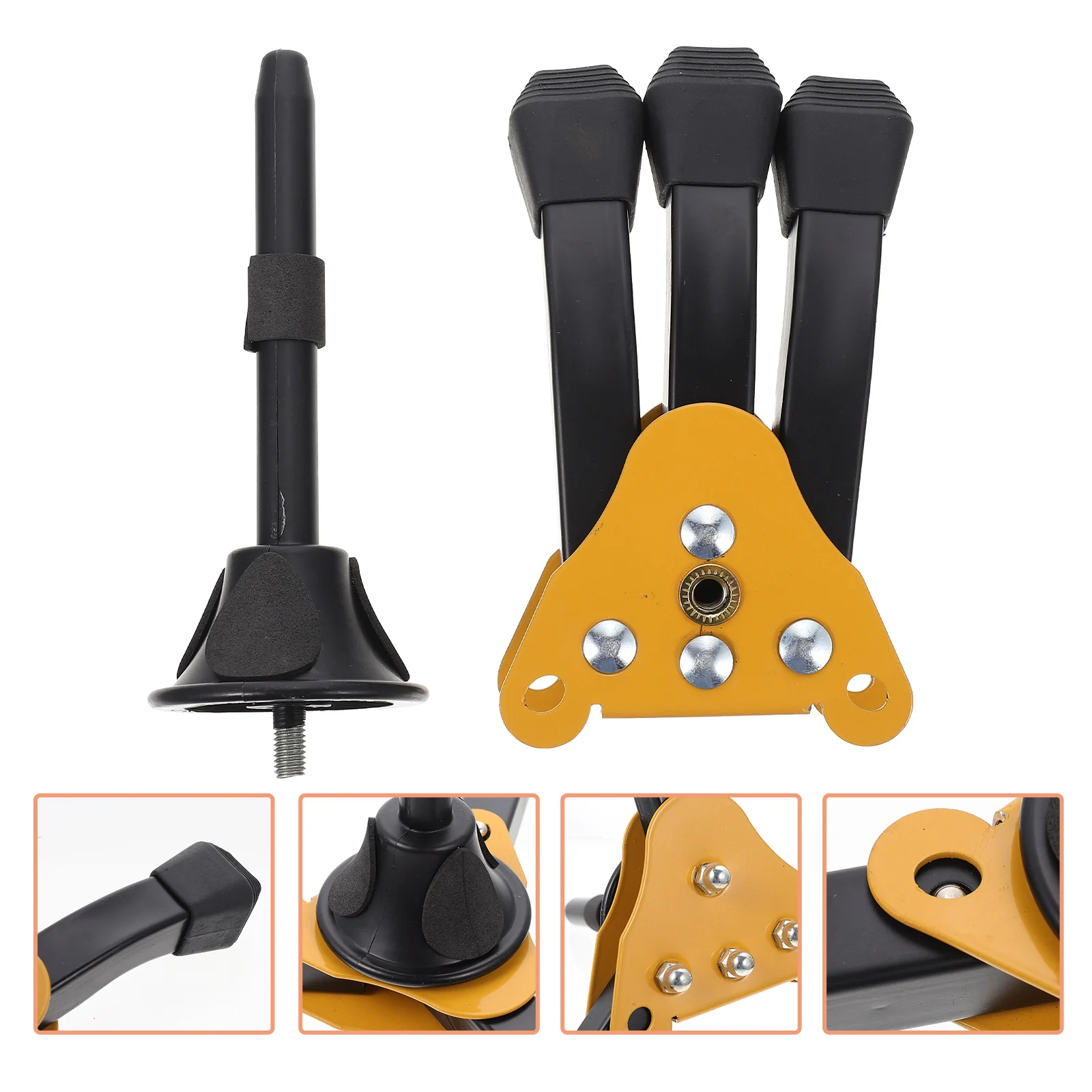 

Flute Stand Clarinet Holder Tripod Support Foldable Rack for Flute Clarinet Instruments Stable Display Storage Rack