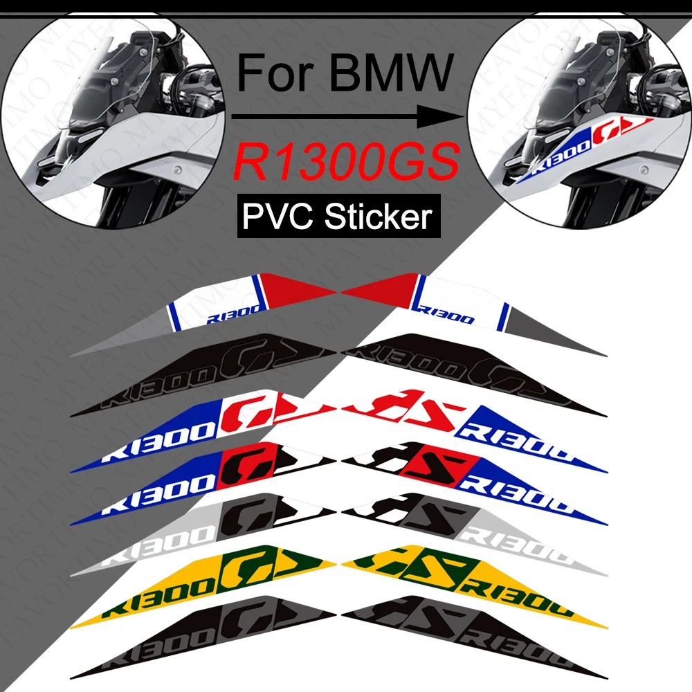 For BMW R1300GS R 1300 GS 1300GS ADV Adventure Tank Pad Gas Fuel Oil Protector Stickers Decals Beak Front Fender 2023 2024