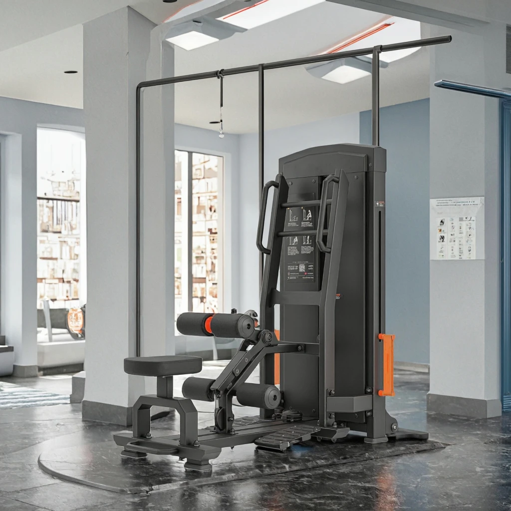 YG Fitness YG-B004 Commercial Gym Fitness Exercise Equipment Pin Load Selection Standing Hip Thrust Machine