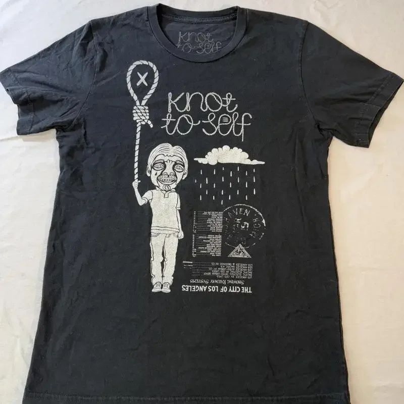 Knot To Self La Artist T Shirt Hangman'S Noose Balloon M