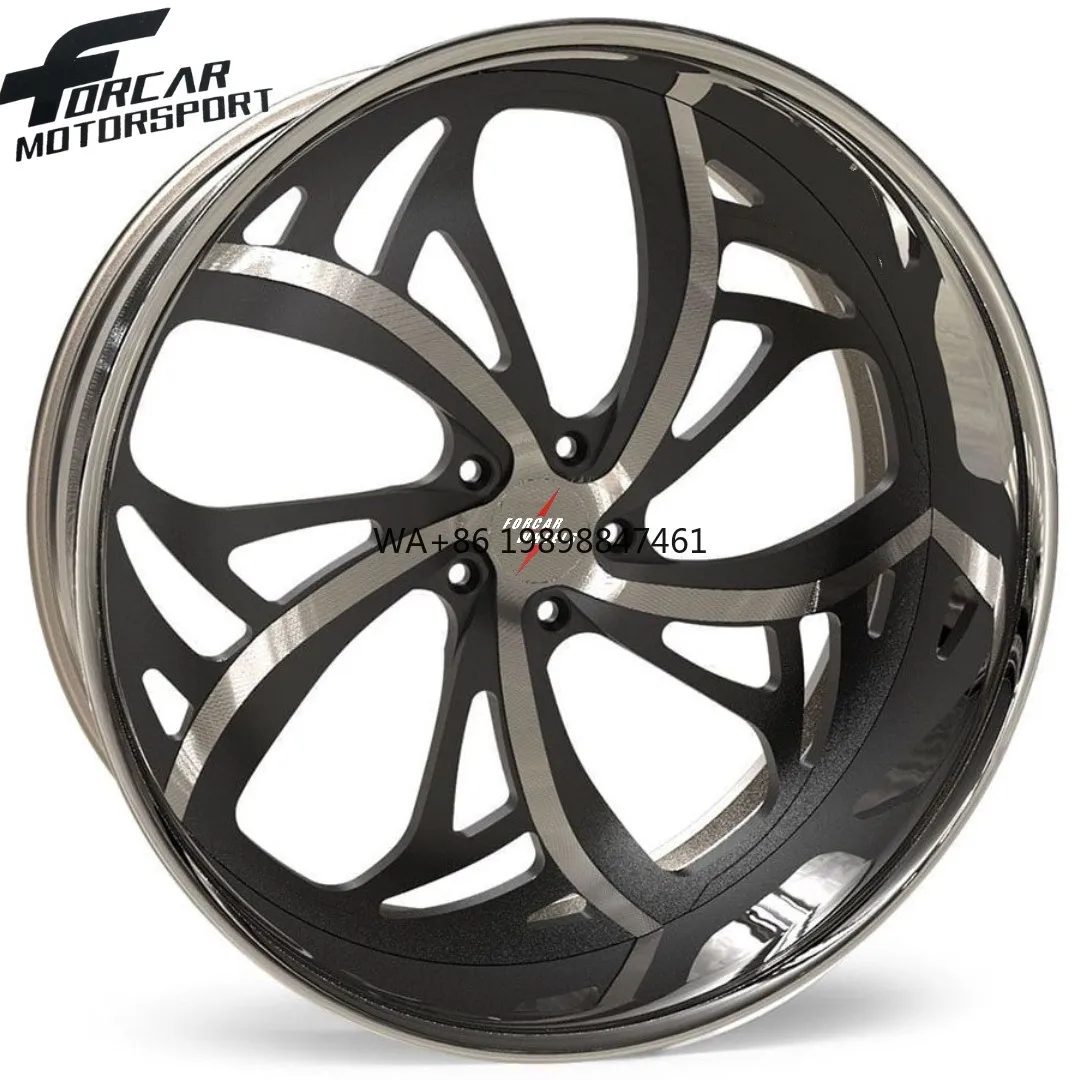 

Двухсоставные легкосплавные колесные диски из китайского алюминия T6061 для личного использования