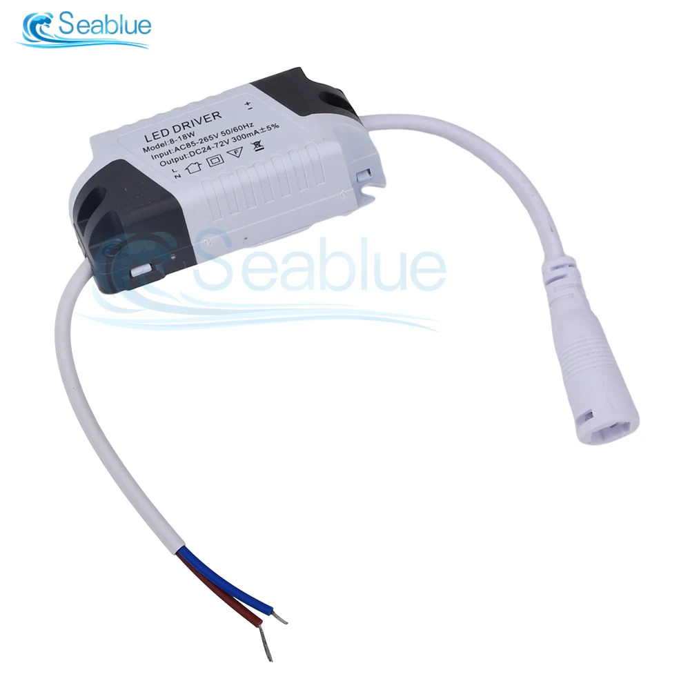 AC-DC LED Drive Power AC 85-265V 8-18W 8-24W 24-36W 3-4W 18-24W 12-18W 4-7W 8-12W Transformadores de iluminação de fonte de alimentação Downlight