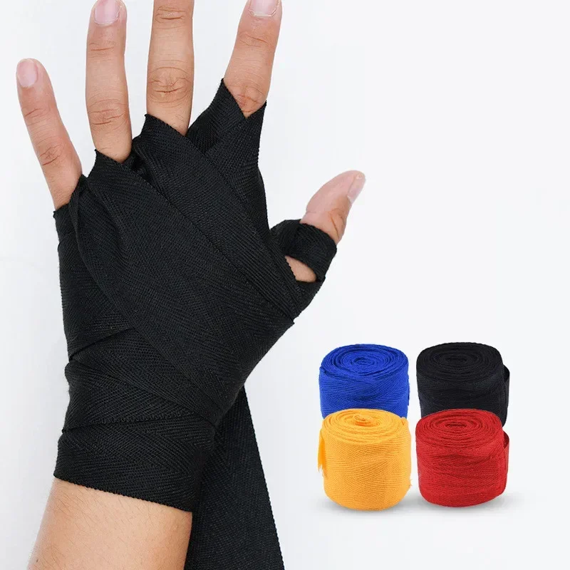 1pc Professional Wristband Boxing Weightlifting Training Wrist Support Gym Fitness Bandage Wirst Protector Strap Sports Safety