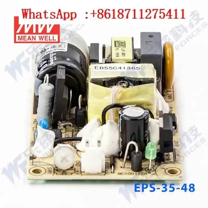 

Mingwei EPS-35-48 35 Вт источник питания 48V0.75A подложка печатной платы голая плата регулятор напряжения постоянного тока тайваньский бренд