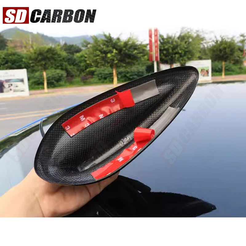 For BMW 3 4 5 6 7 series F34 G20 G22 G30 G38 G32 G12 Carbon fiber antenna cover shark fin signal cover decorative cover body kit