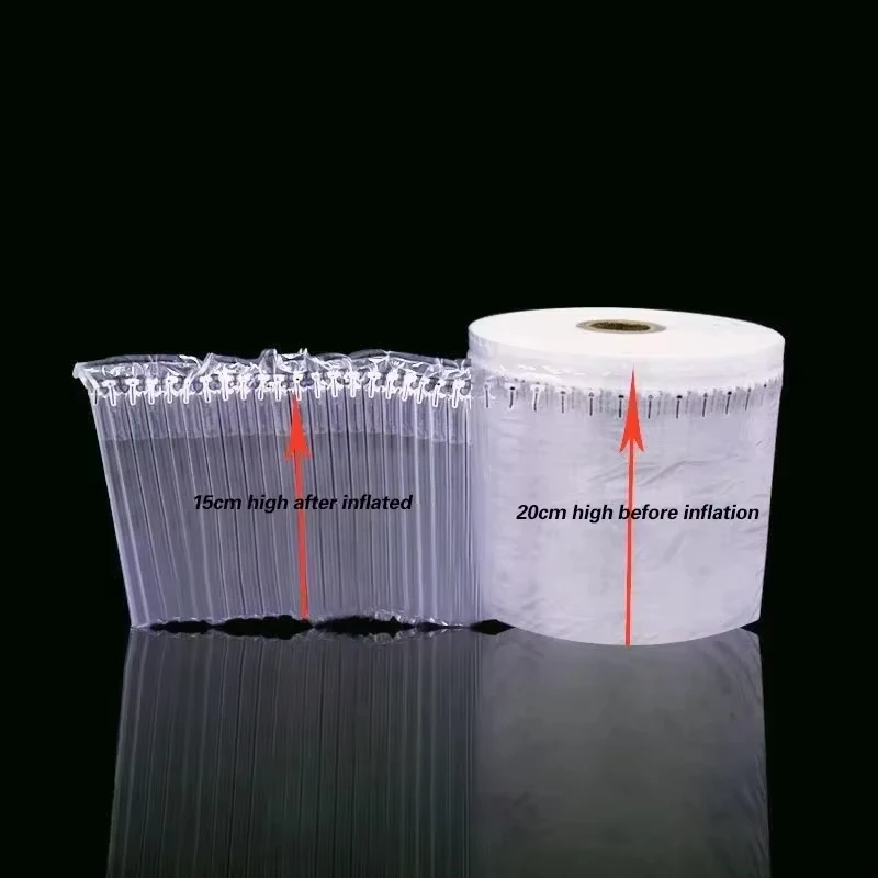 50M Shockproof Drop-Proof Air Column Bags Bubble Mail Packaging Film Anti-Collision Inflatable Air Buffer for Gift Wrappings
