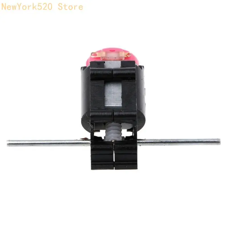 Double Shaft Bevel Gear Motor Suit Worm Reducer 3-6V DIY Parts N84C