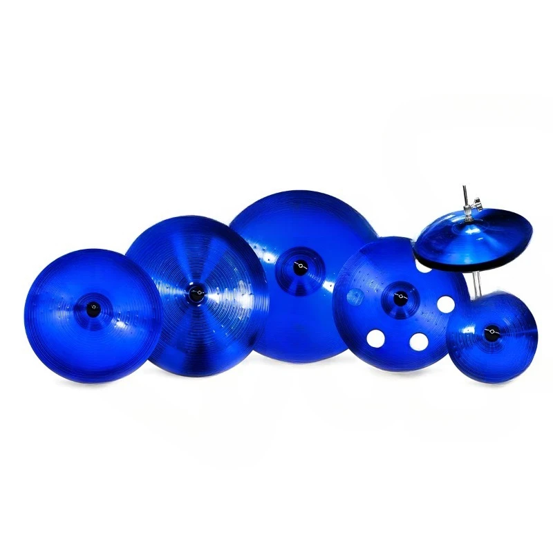 

Customizable percussion drum and cymbal titanium alloy coated accessories with high-quality packaging