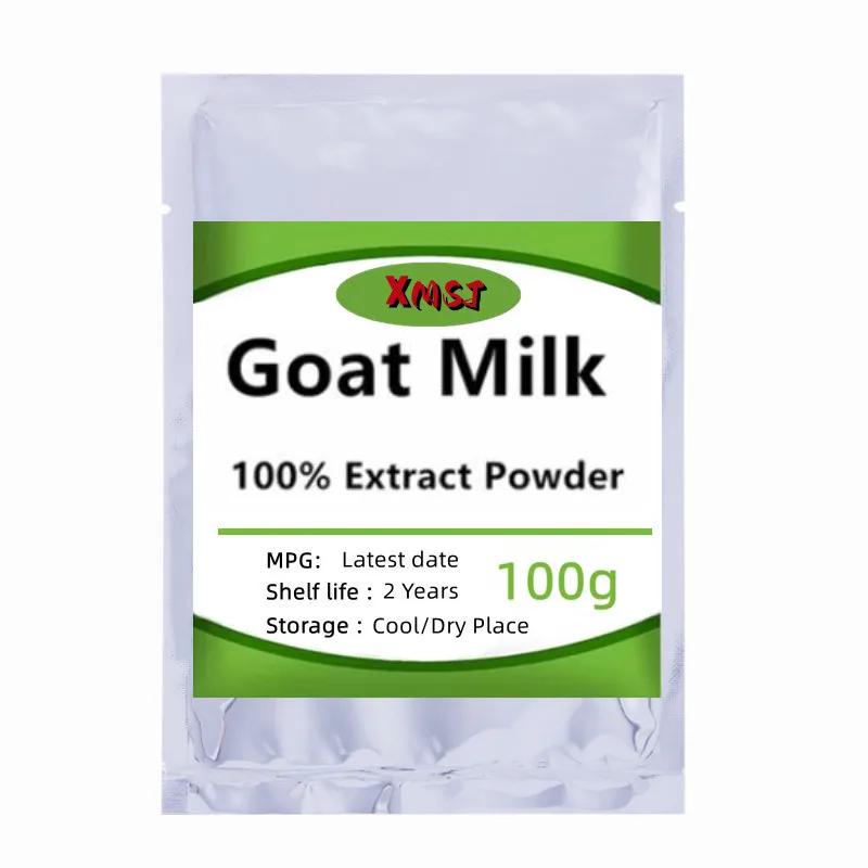 Goat Milk Extract Powder Cosmetics Raw Materials Skin Whitening Antioxidants Freckle Anti Aging